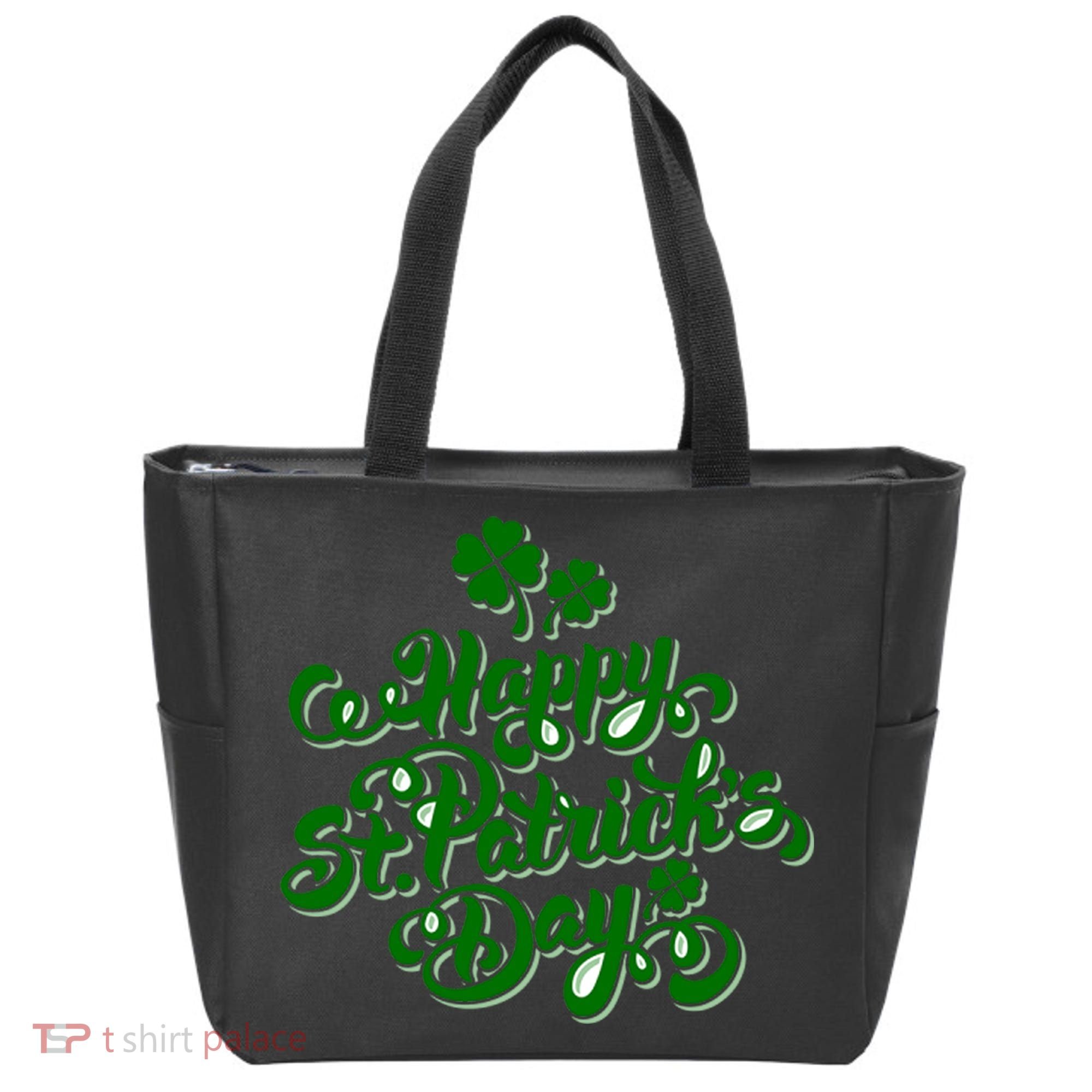 Happy St Patrick's Day Holiday Tote Bag