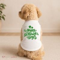 Happy St Patrick's Day Holiday Doggie Tank thumb 2