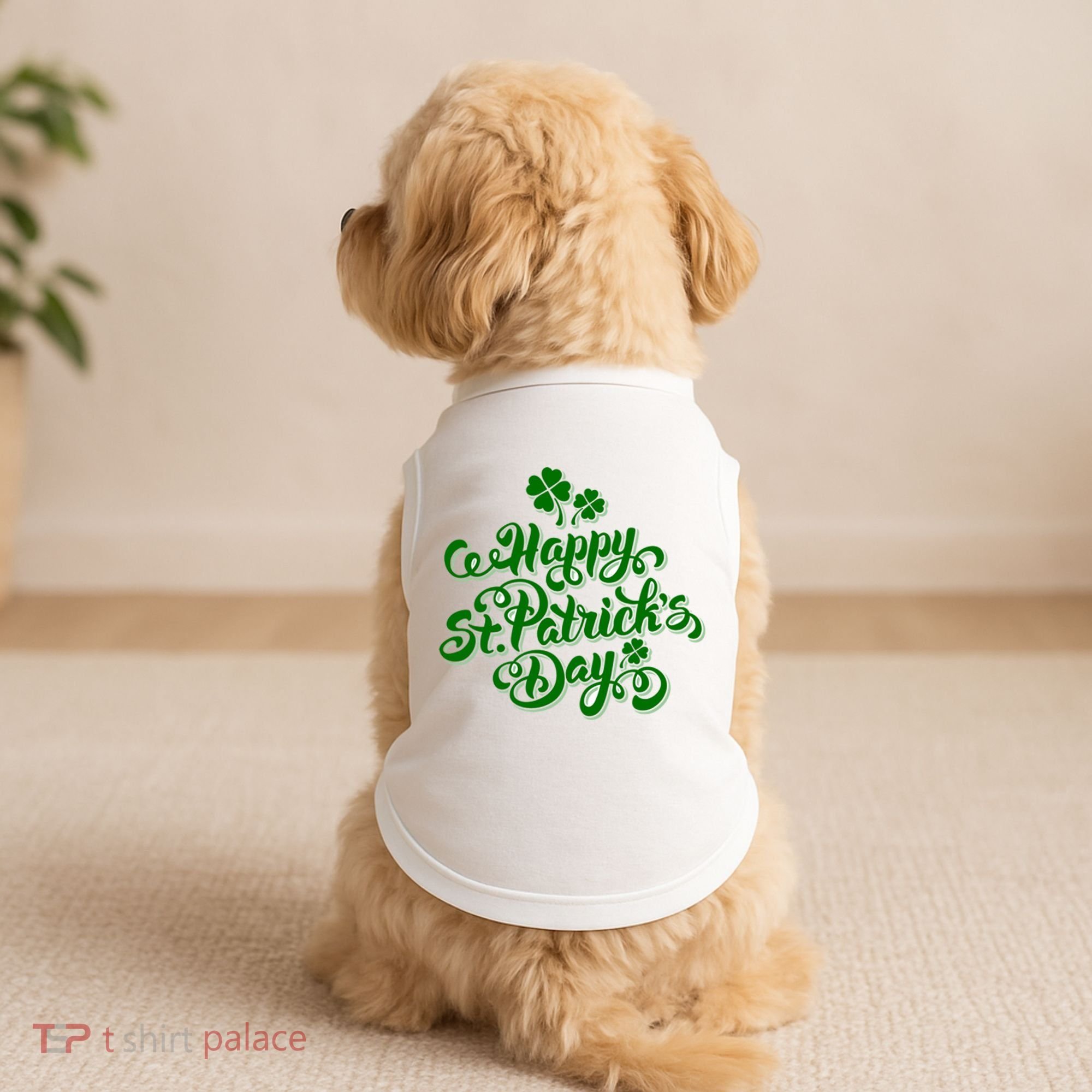 Happy St Patrick's Day Holiday Doggie Tank