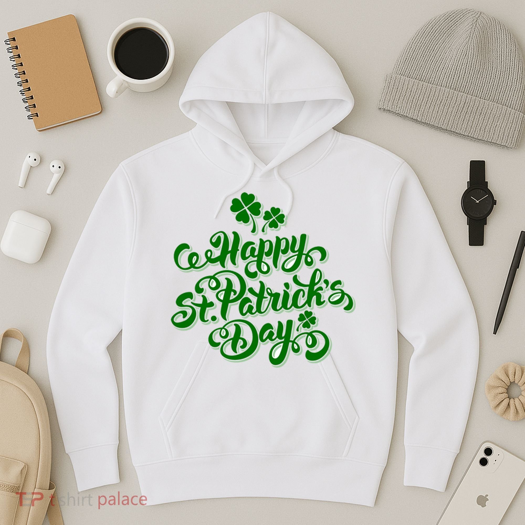 Happy St Patrick's Day Holiday Hoodie