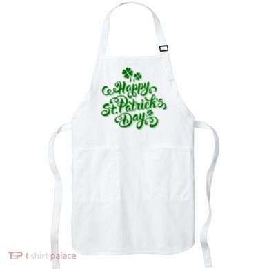 Happy St Patrick's Day Holiday Apron