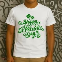 Happy St Patrick's Day Holiday T-Shirt thumb 3