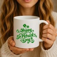 Happy St Patrick's Day Holiday Coffee Mug thumb 3