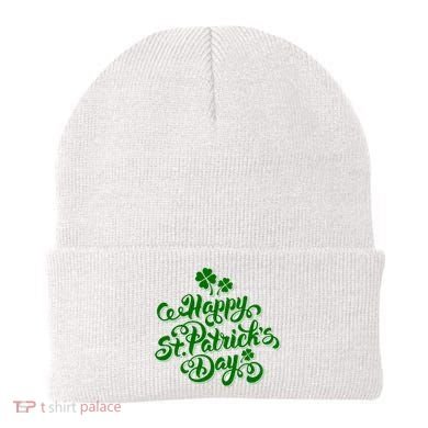 Happy St Patrick's Day Holiday Beanie