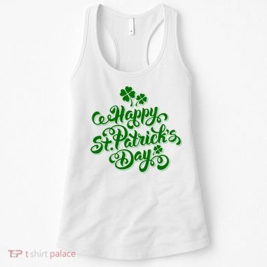 Happy St Patrick's Day Holiday Women's Tank Top