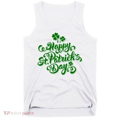 Happy St Patrick's Day Holiday Tank Top