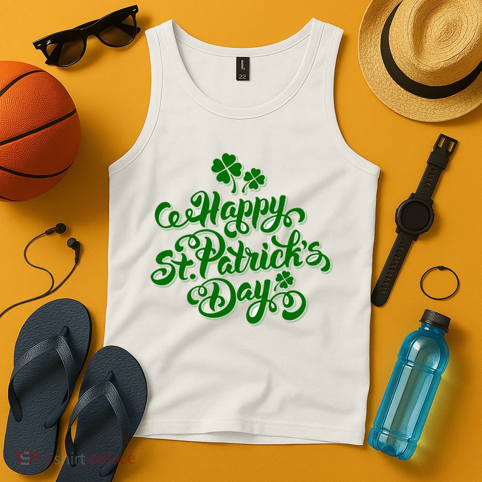 Happy St Patrick's Day Holiday Tank Top