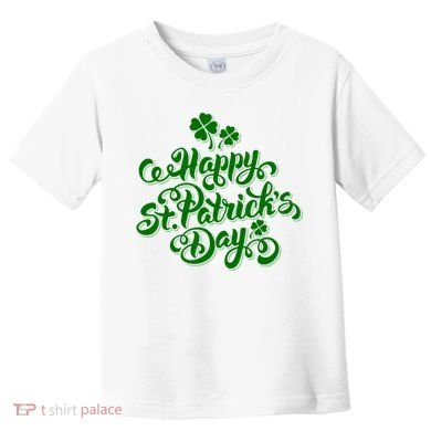 Happy St Patrick's Day Holiday Toddler T-Shirt
