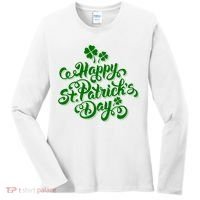 Happy St Patrick's Day Holiday Women's Long Sleeve Shirt thumb 0