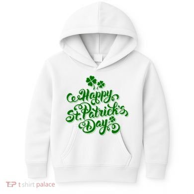 Happy St Patrick's Day Holiday Kids Hoodie