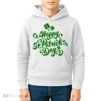 Happy St Patrick's Day Holiday Kids Hoodie thumb 4