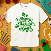 Happy St Patrick's Day Holiday Kids T-Shirt thumb 3