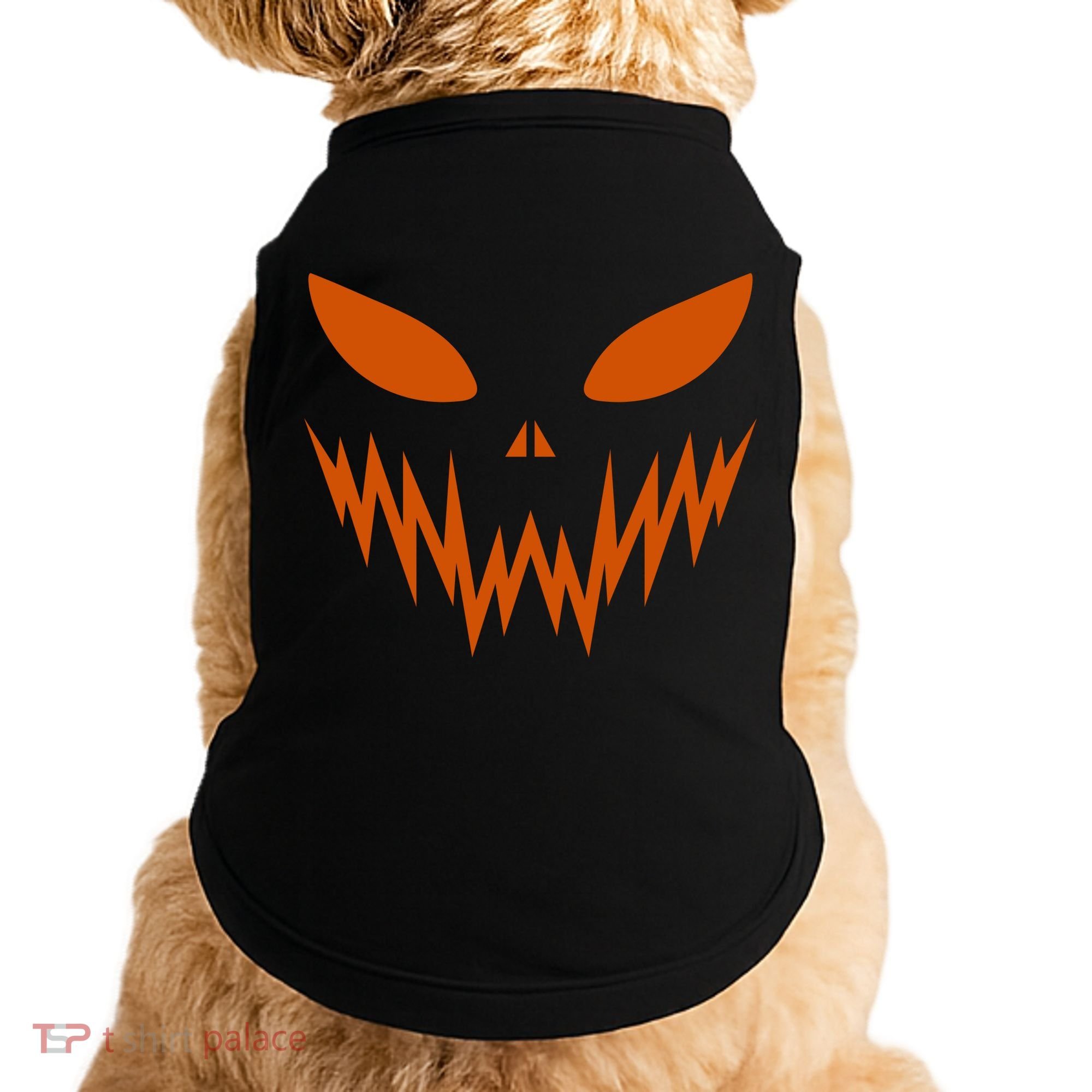 Halloween Spooky Pumpkin Doggie Tank