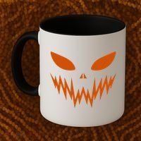 Halloween Spooky Pumpkin Coffee Mug thumb 2
