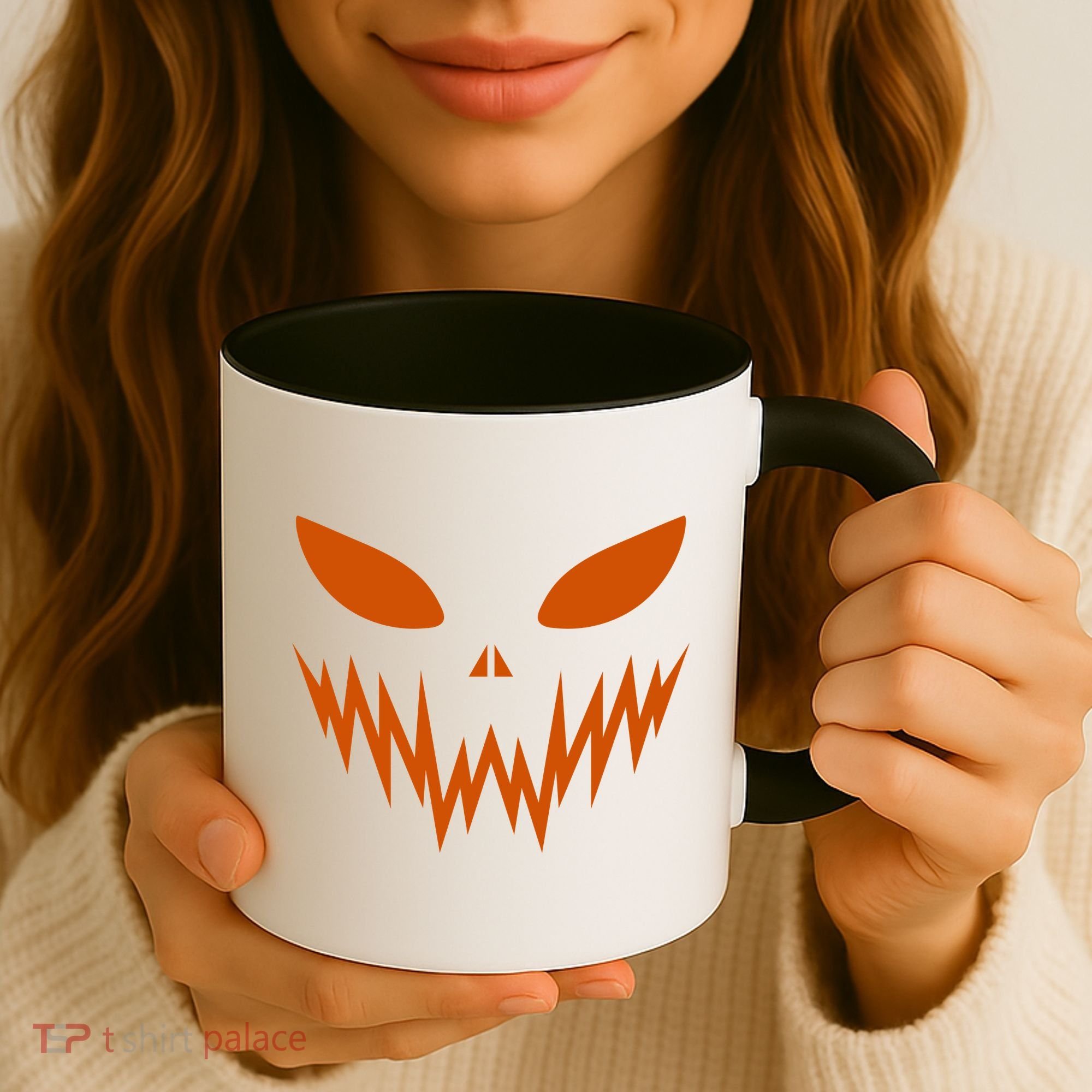 Halloween Spooky Pumpkin Coffee Mug