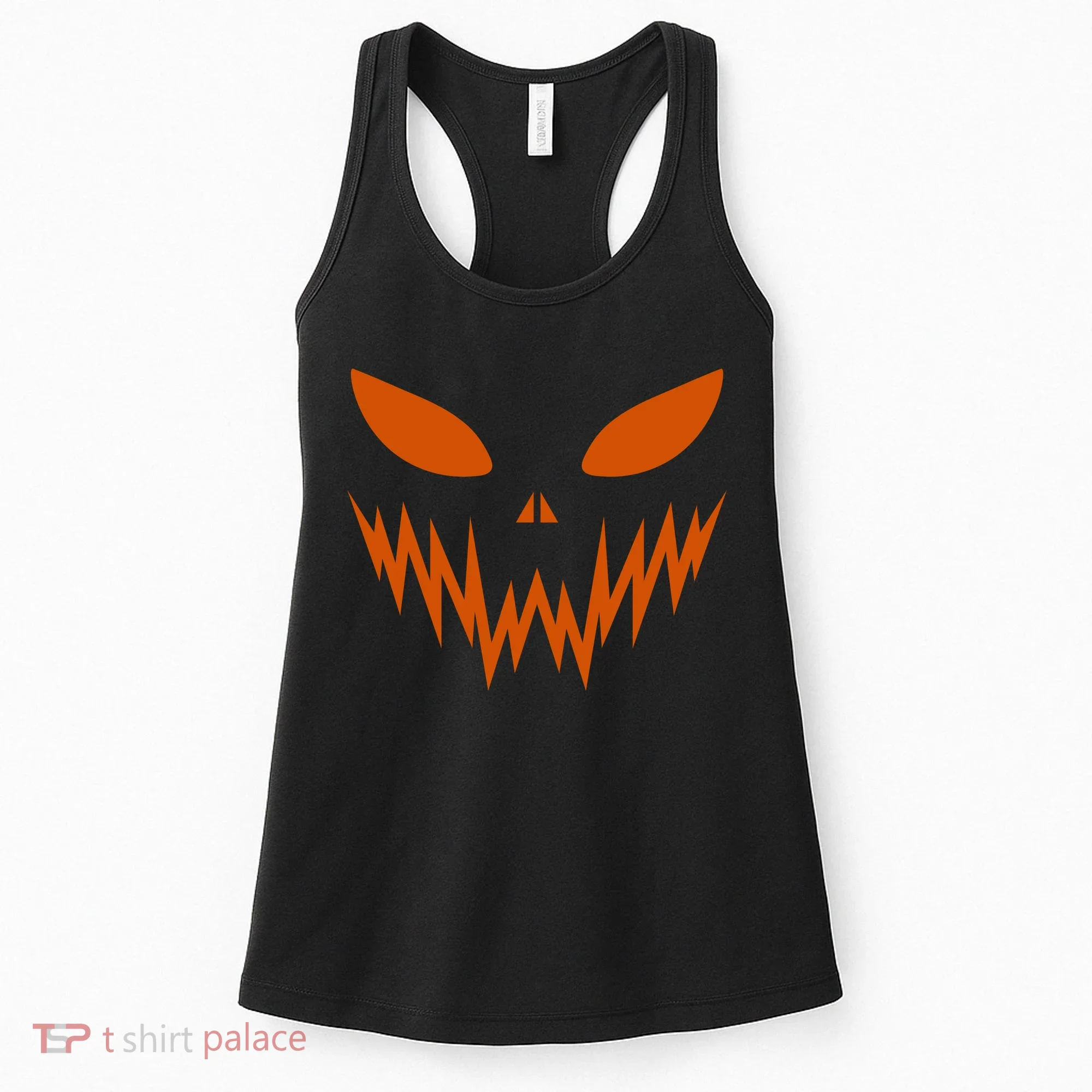 Halloween Spooky Pumpkin Women's Tank Top