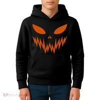 Halloween Spooky Pumpkin Kids Hoodie thumb 4
