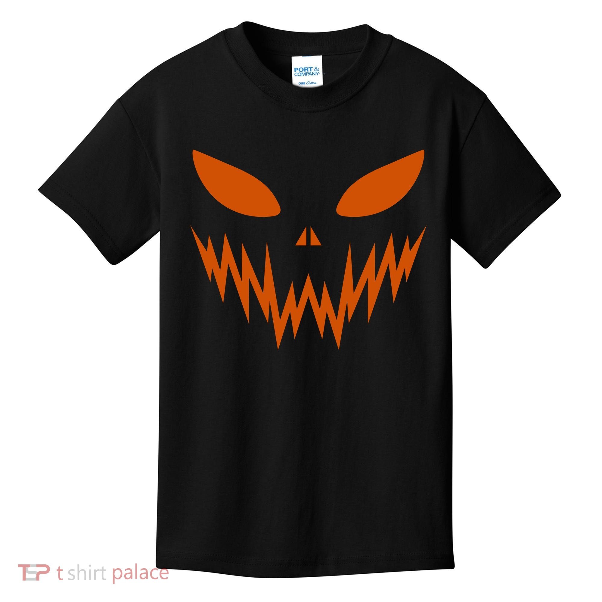 Halloween Spooky Pumpkin Kids T-Shirt