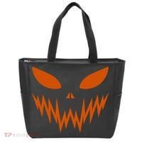 Halloween Spooky Pumpkin Tote Bag thumb 0