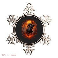 Halloween Scary Pumpkin Headless Horseman AI Ornament thumb 0