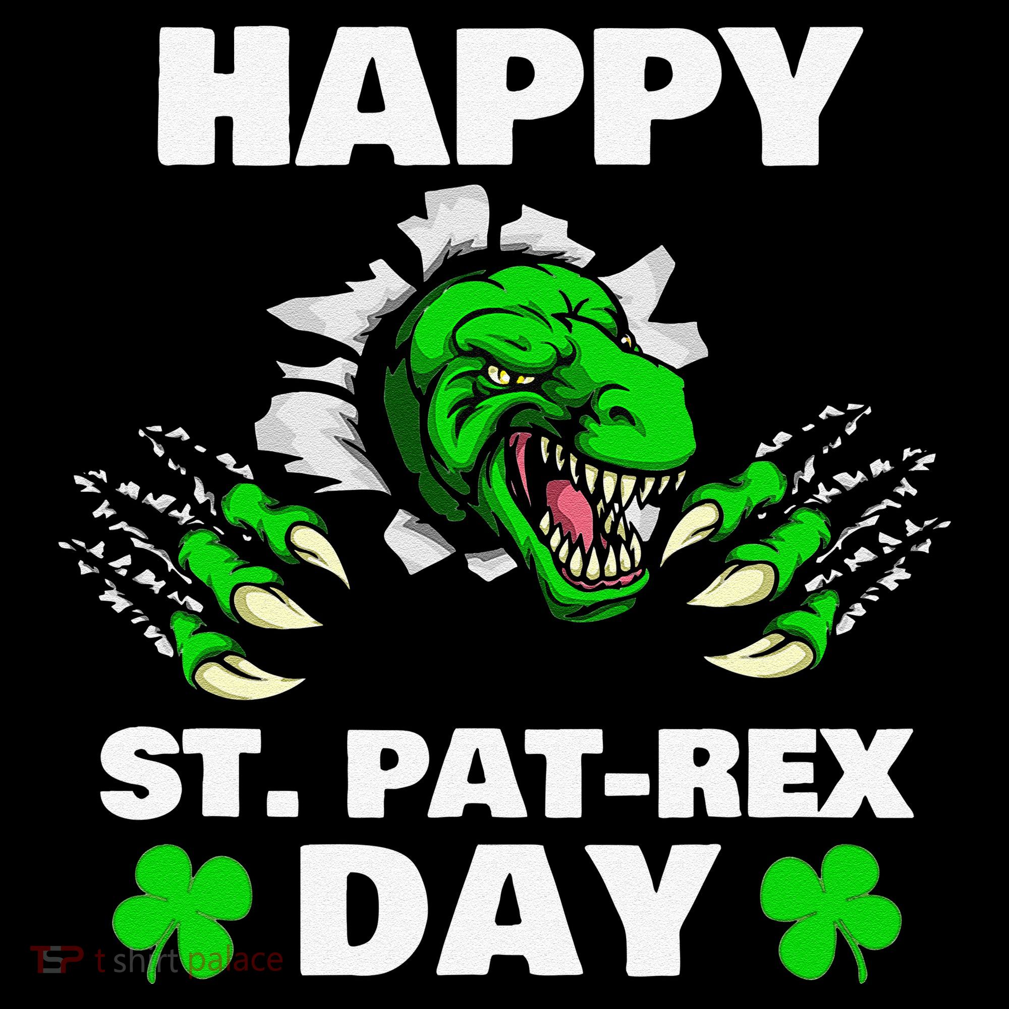 Happy St Pat Rex Dinosaur Saint Patrick's Day For Funnys Hoodie