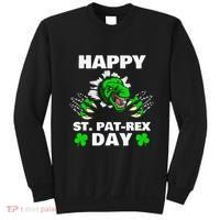 Happy St Pat Rex Dinosaur Saint Patrick's Day For Funnys Sweatshirt thumb 0
