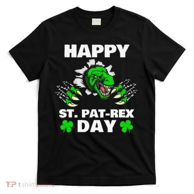 Happy St Pat Rex Dinosaur Saint Patrick's Day For Funnys T-Shirt