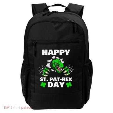 Happy St Pat Rex Dinosaur Saint Patrick's Day For Funnys Backpack