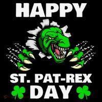 Happy St Pat Rex Dinosaur Saint Patrick's Day For Funnys Coffee Mug thumb 5