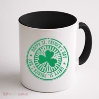 Happy St Patrick's Day Logo Coffee Mug thumb 1