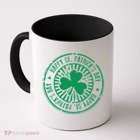 Happy St Patrick's Day Logo Coffee Mug thumb 0