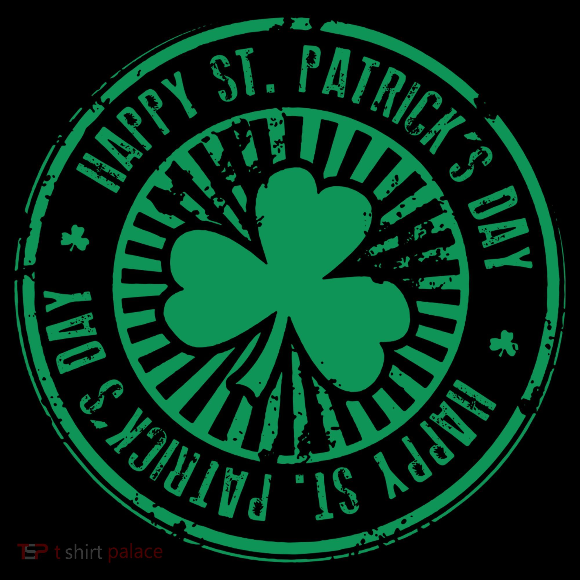 Happy St Patrick's Day Logo Coffee Mug