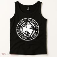 Happy St Patrick's Day Logo Tank Top thumb 2