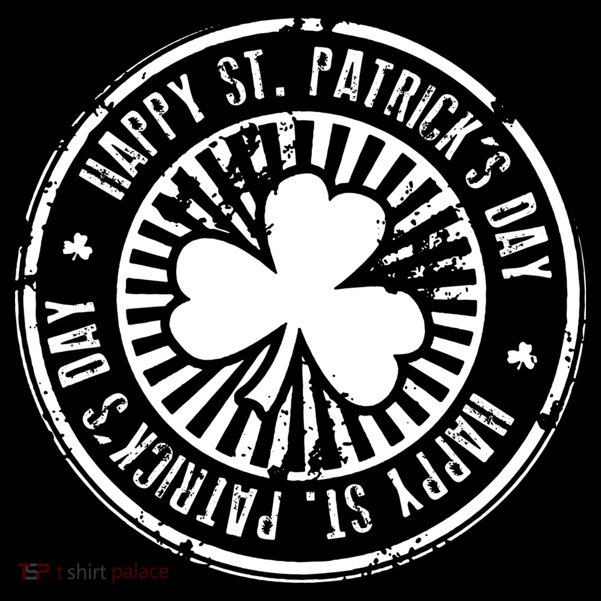 Happy St Patrick's Day Logo Visor