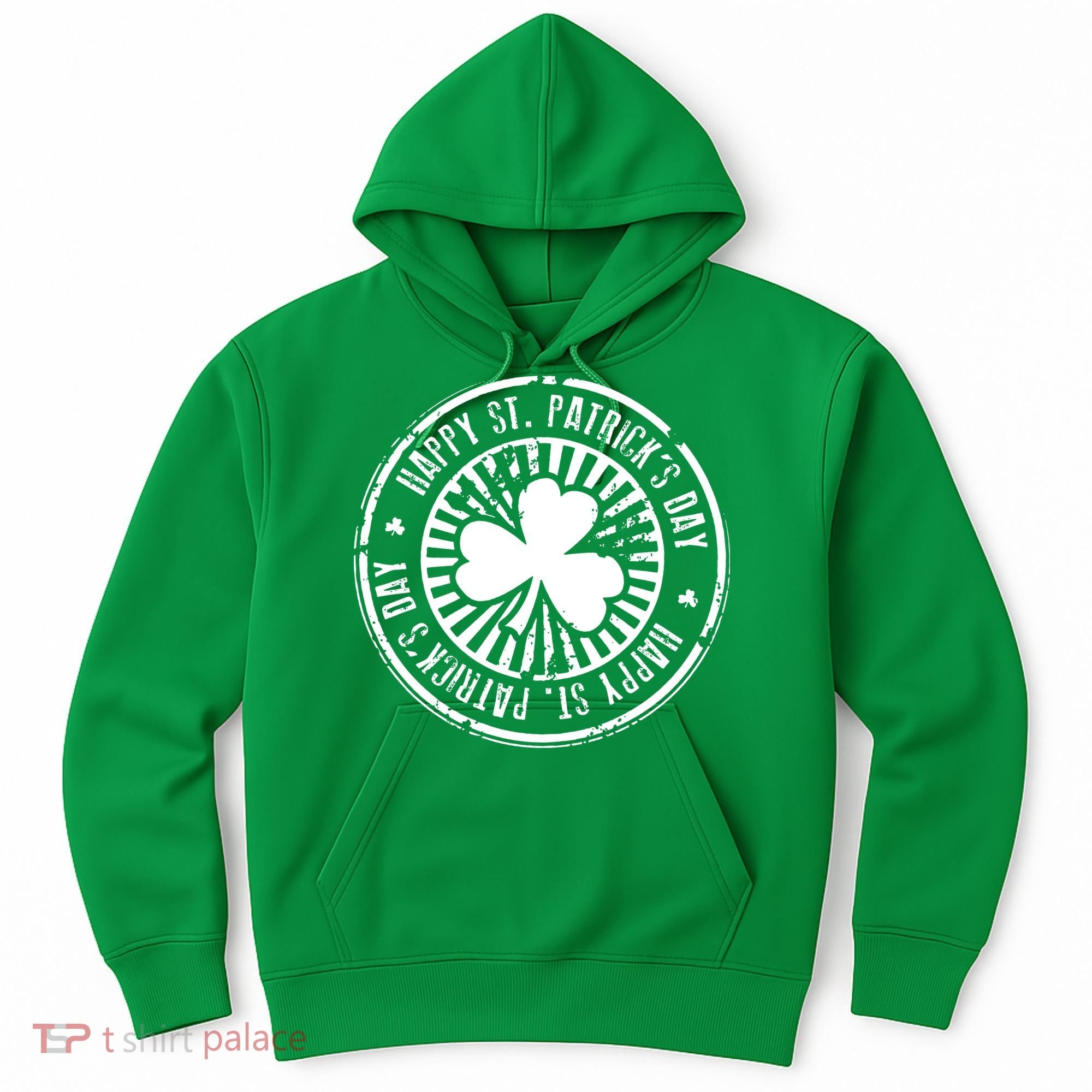 Happy St Patrick's Day Logo Hoodie