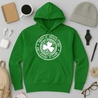 Happy St Patrick's Day Logo Hoodie thumb 3
