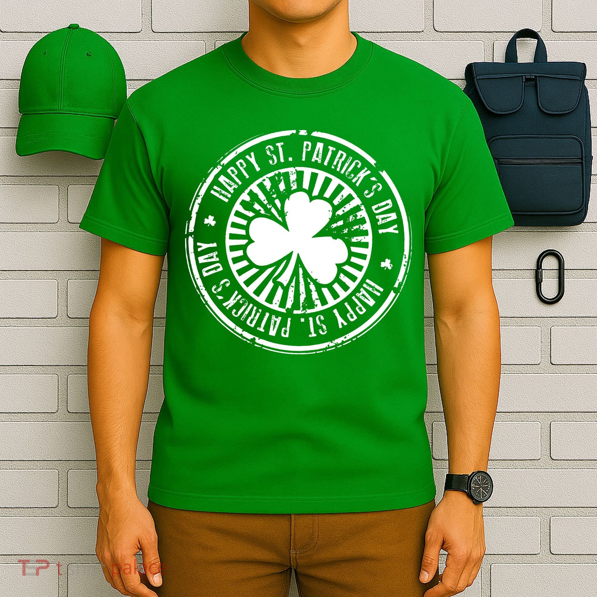 Happy St Patrick's Day Logo T-Shirt