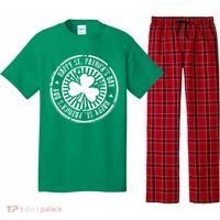 Happy St Patrick's Day Logo Pajama Set thumb 0