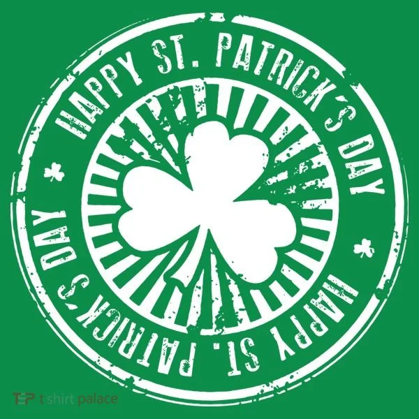 Happy St Patrick's Day Logo Women's Long Sleeve Shirt