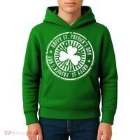 Happy St Patrick's Day Logo Kids Hoodie thumb 4