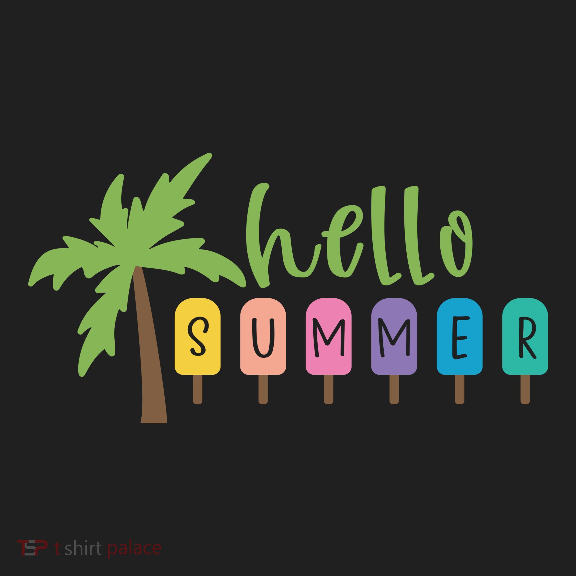 Hello Summer Popsicles Tropical Women's Sweatshirt