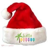 Hello Summer Popsicles Tropical Santa Hat thumb 0