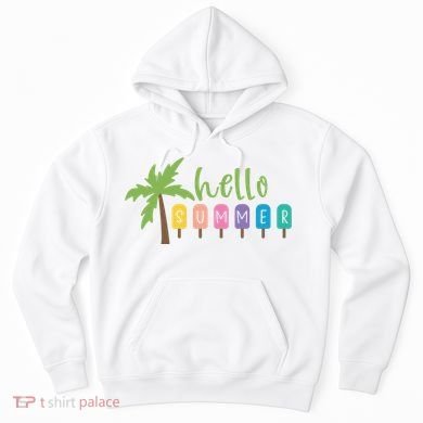 Hello Summer Popsicles Tropical Hoodie