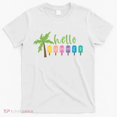 Hello Summer Popsicles Tropical T-Shirt