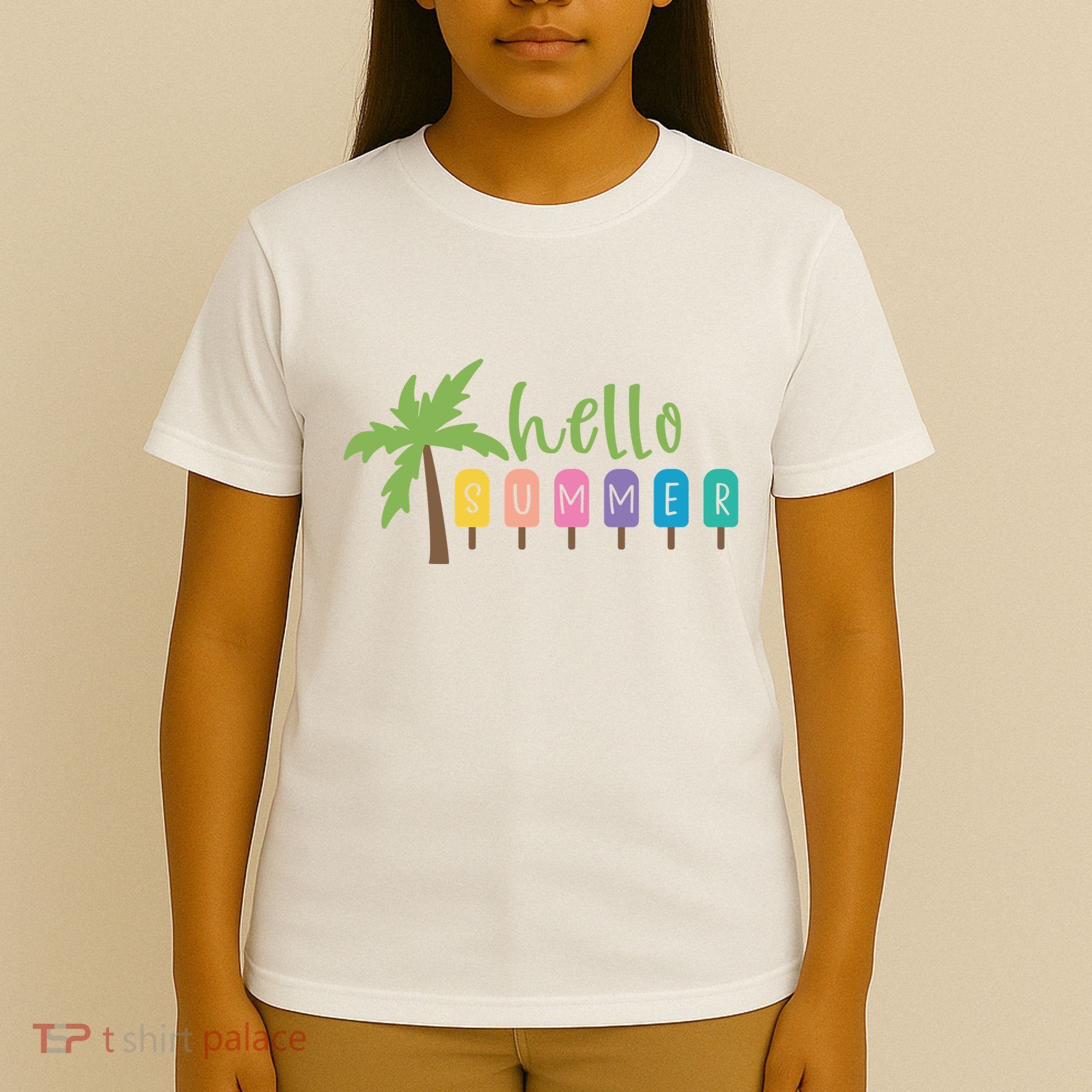 Hello Summer Popsicles Tropical T-Shirt