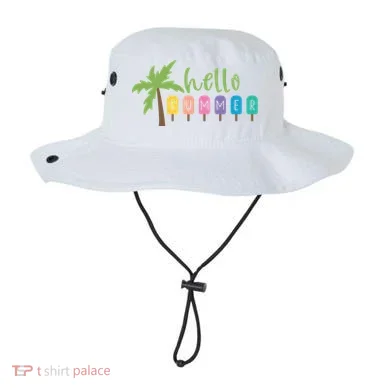 Hello Summer Popsicles Tropical Bucket Hat