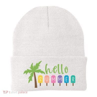Hello Summer Popsicles Tropical Beanie
