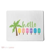 Hello Summer Popsicles Tropical Mousepad thumb 0