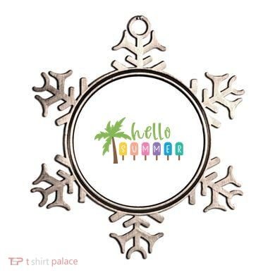 Hello Summer Popsicles Tropical Ornament