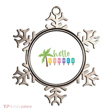 Hello Summer Popsicles Tropical Ornament